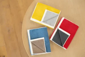 Dwustronny ręcznik sportowy Imabari na trening 25×110 cm- HOSHI