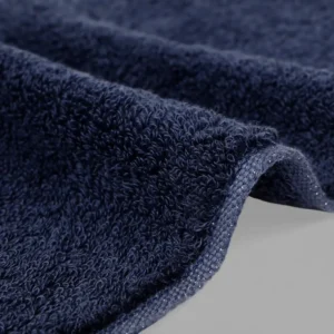Zestaw ręczników antybakteryjnych frotte Imabari 100% bawełna-KIYORAKA navy– Standard